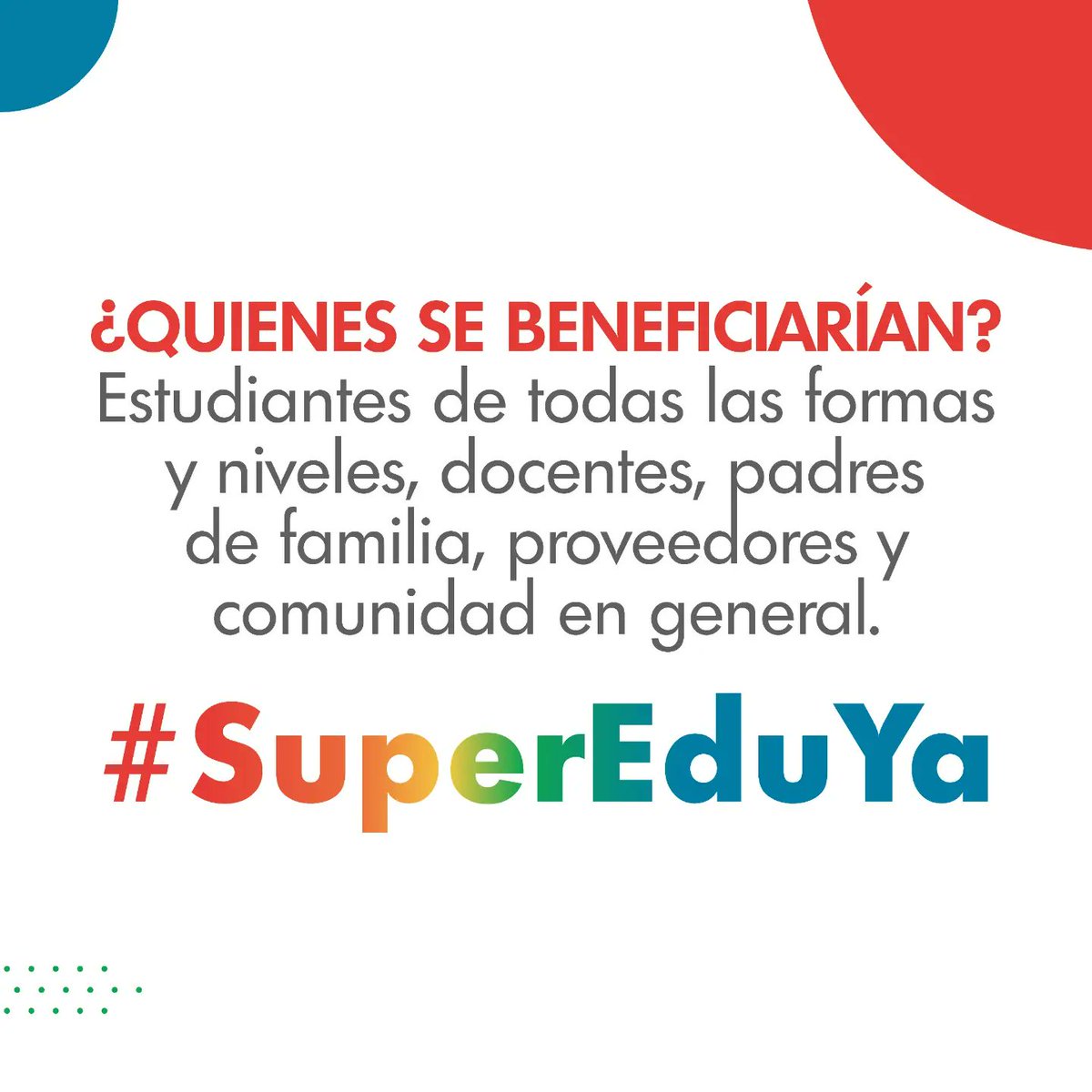 JorgeTamayoU's tweet photo. La lucha por la #SuperEdu está cerca de iniciar su trámite en el Congreso de la República. El proyecto de ley ya fue radicado y esperamos contar con los apoyos para mejorar la calidad, cobertura y pertinencia de la educación a través del control y vigilancia.
@partidodelauoficial https://t.co/98M2pNbapX