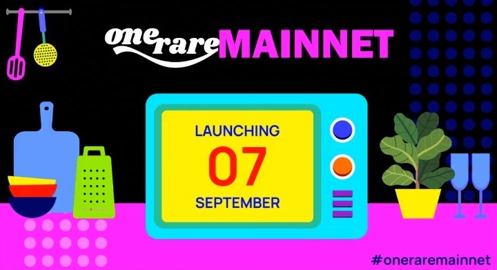 Polygon_Space1's tweet photo. 🍟 @Onerarenft #OneRareMainNet will be launch on Sept. 7 on @0xPolygon

🍟 #OneRare is building the first tokenization layer that celebrates Food in Web3 - creating an immersive &amp; gamified experience for users worldwide.

🔽INFO
https://t.co/L8DvoDkPNu https://t.co/7ixhxmTEUr