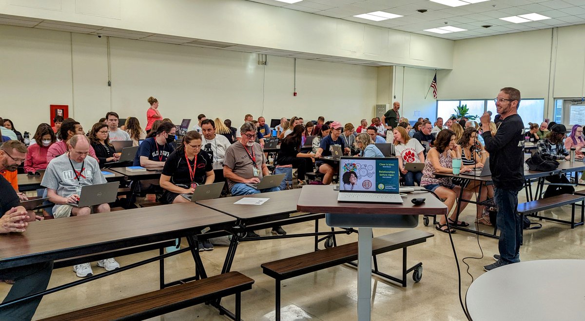 julia_skolnik's tweet photo. Thank you to the amazing team at @CHHSEAST for a strong start to our year of professional learning about the Teenage Brain! Excited to dig into this more together throughout the year! 🧠💡 #gearedforlearning @drperryateast @Dr_m_covington @MelocheJoe @ChpsTweets @scottgoldthorp https://t.co/ZLAyAbybbW