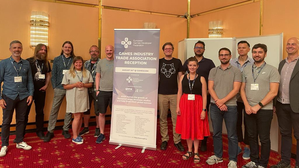 rcpfstudios's tweet photo. Last week during #gamescom2022 the @EgdfTeam 🇪🇺came together to discuss industry topics.
We also congratulate our CEO @vane303 for being re-elected 🗳️ EGDF president 🤝
#GamesIndustry #EGDF https://t.co/RV72wgRmfP