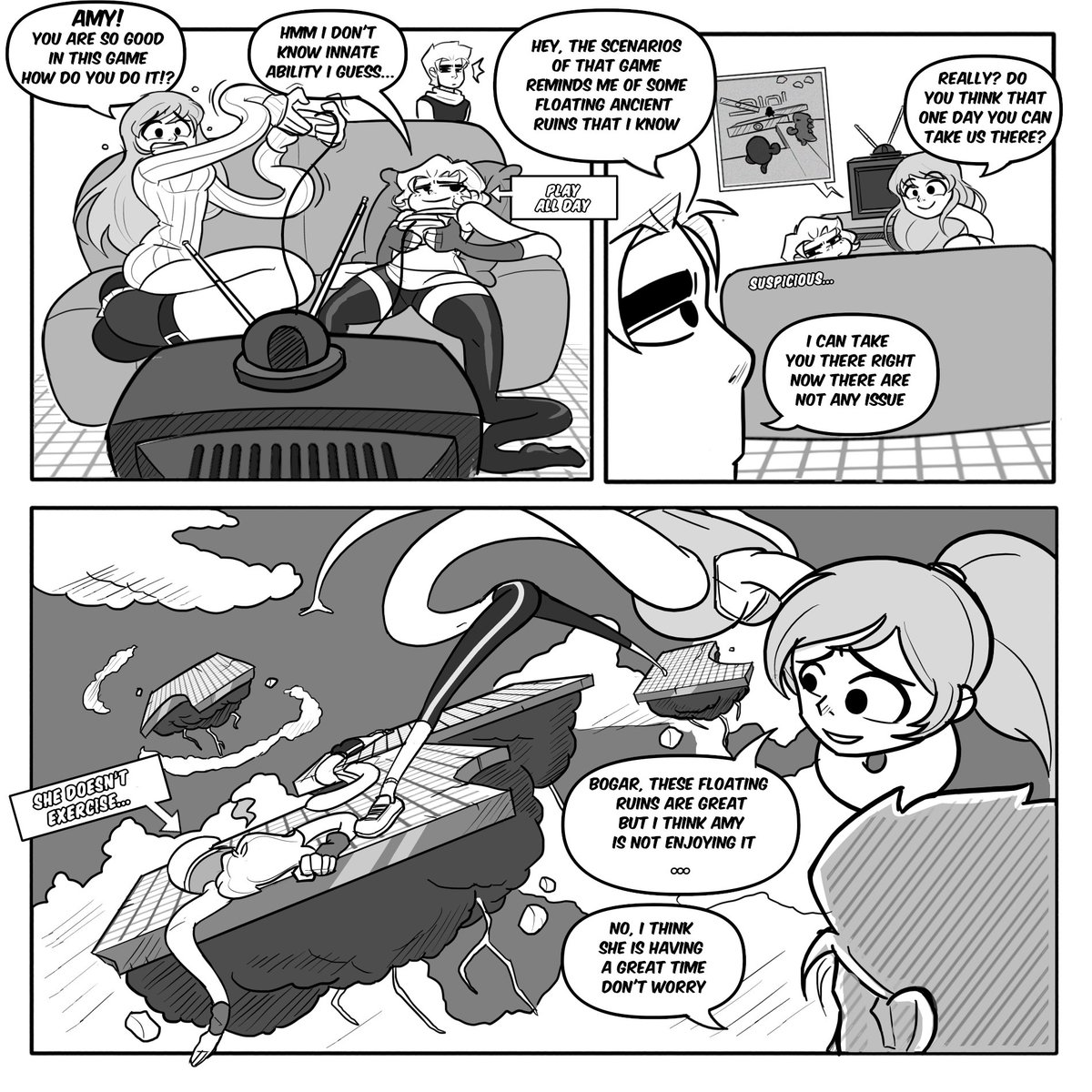 gift for my friend <a href="/PantsuDesu/">pantsu</a>, I love his drawing of amy game cube OwO