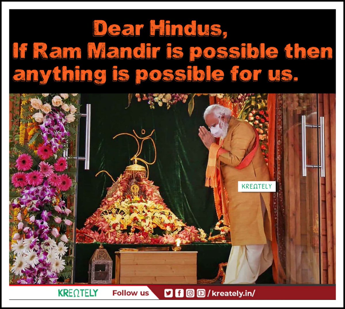 KreatelyMedia's tweet photo. 🔸#ModiHaiToMumkinHai https://t.co/v414GdgGkV