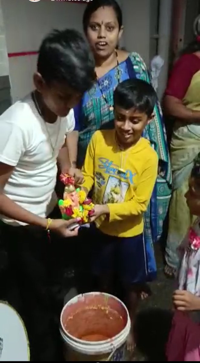 KCnhalli's tweet photo. ಗ್ರಾಮೀಣ ಭಾಗದಲ್ಲಿ ಮಕ್ಕಳು ಗಣೇಶ ಹಬ್ಬ ಆಚರಣೆ ಮಾಡಿರುವುದು 🙏 https://t.co/jIThjisMo1