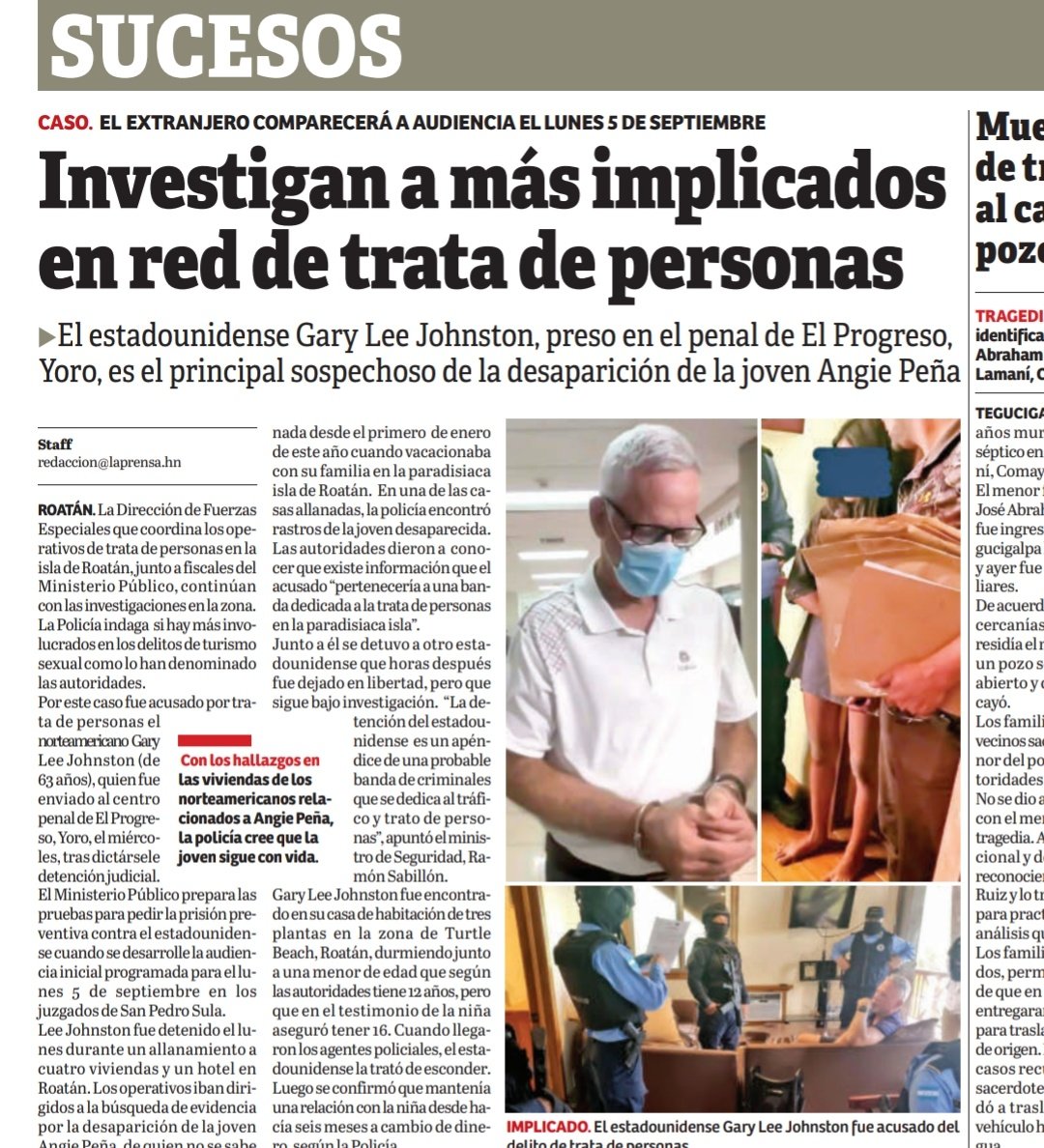 villanuevasemma's tweet image. Inaudito e inaceptable
El juez de Jurisdicción Nacional  renuncia a llevar el caso de extranjero acusado por trata y explotación infantil y lo manda a Islas de la Bahía
Nunca antes visto q la declaración de la menor estuviera siendo observada por el acusado
@UNODC_HTMSS