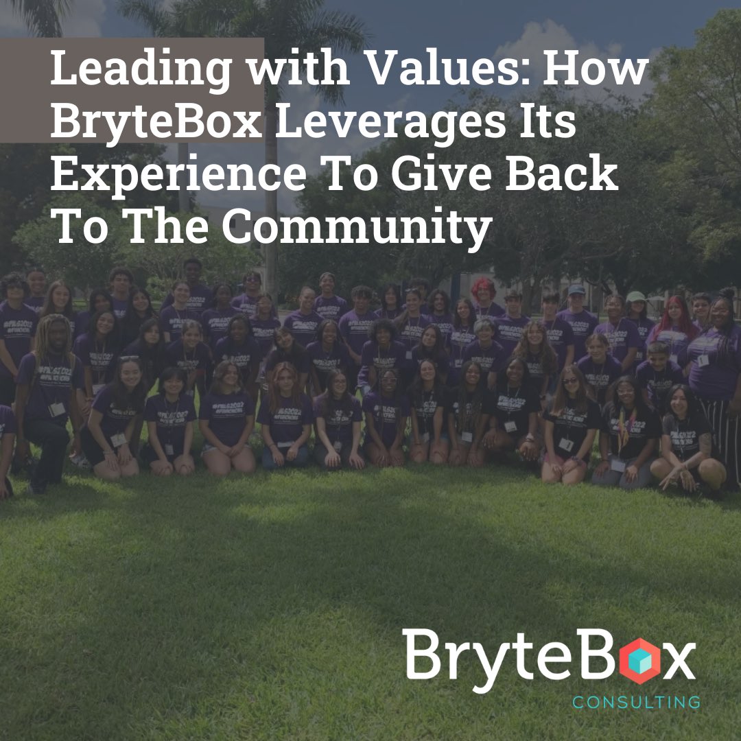 BryteBox's tweet image. Today on our blog we are delving deep into the question: How can our company give back to the community in a meaningful, positive way? Check it out: bit.ly/3vYBvJj