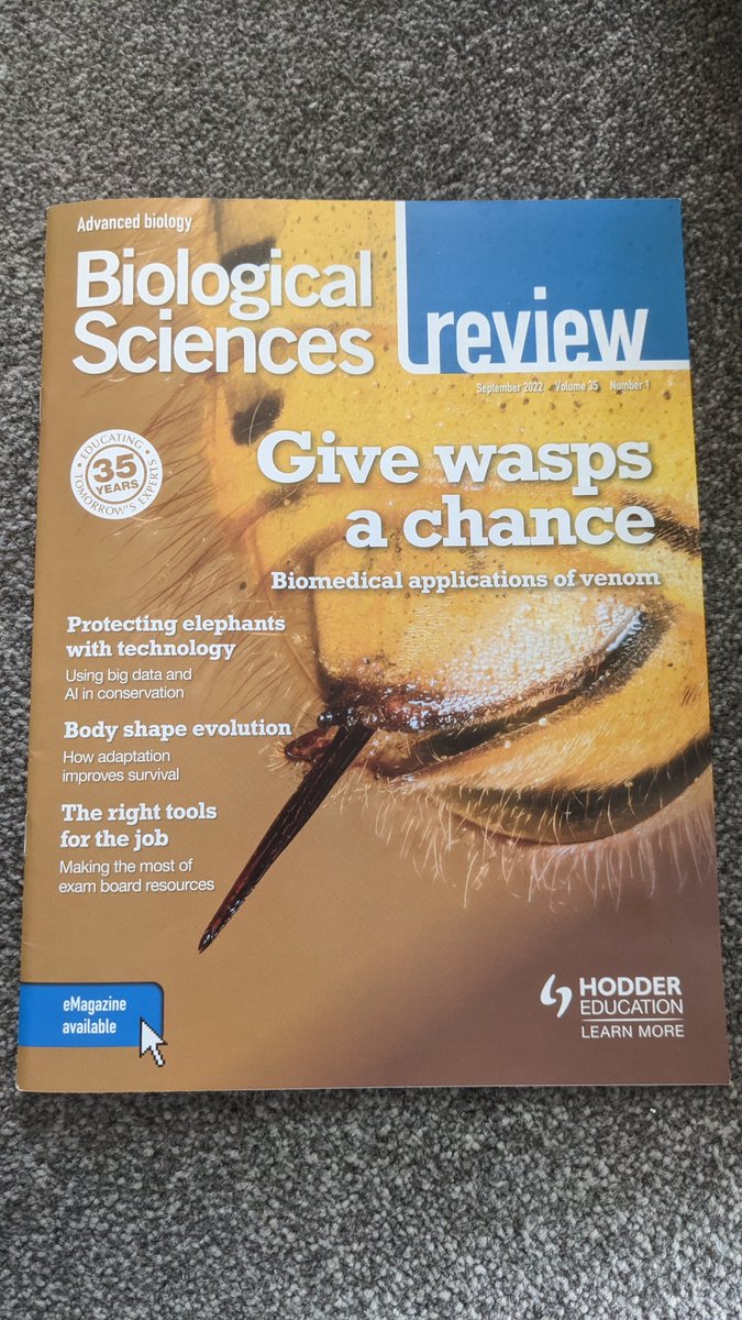 Dr Alice Maher (@maheralice) on Twitter photo Magazine article written for Biological Sciences reviews and published, really enjoyed doing this, hope it helps any students out there doing BTEC or A-levels #biologicalsciencesreviews <a href="/LivUni/">University of Liverpool</a> <a href="/LivuniILCaMS/">Institute of Life Course and Medical Sciences</a> @HodderMagazines #zoology #palaeontology Magazine article written for Biological Sciences reviews and published, really enjoyed doing this, hope it helps any students out there doing BTEC or A-levels #biologicalsciencesreviews <a href="/LivUni/">University of Liverpool</a> <a href="/LivuniILCaMS/">Institute of Life Course and Medical Sciences</a> @HodderMagazines #zoology #palaeontology