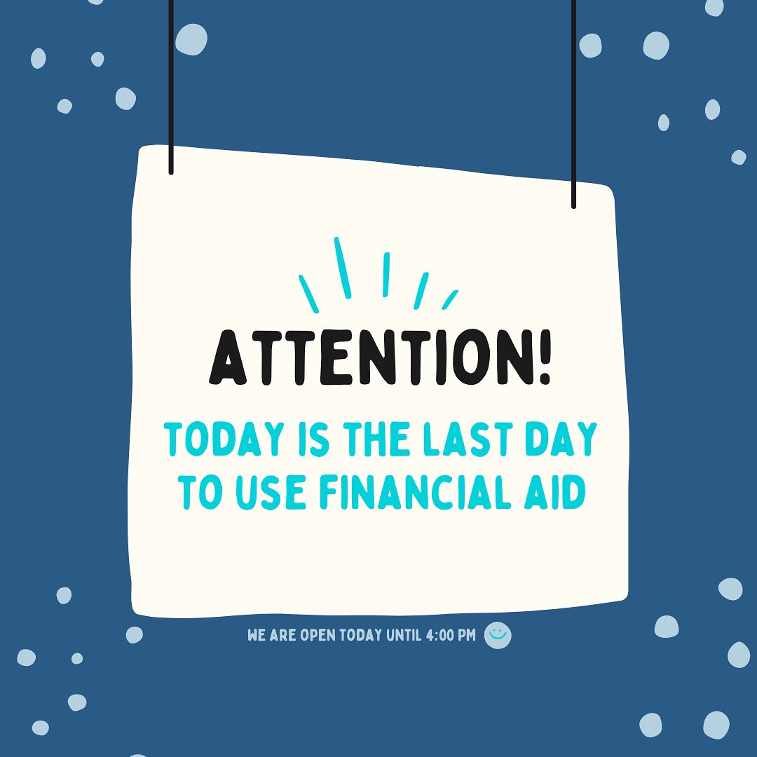 uafsbookstore's tweet photo. ‼️ATTENTION LIONS❗️Make sure to get all your last minute school supplies, books, electronics etc. as today is the last day to use financial aid 🦁📚

#uafs #uafsbookstore #bncollege https://t.co/wzufYFkEDB