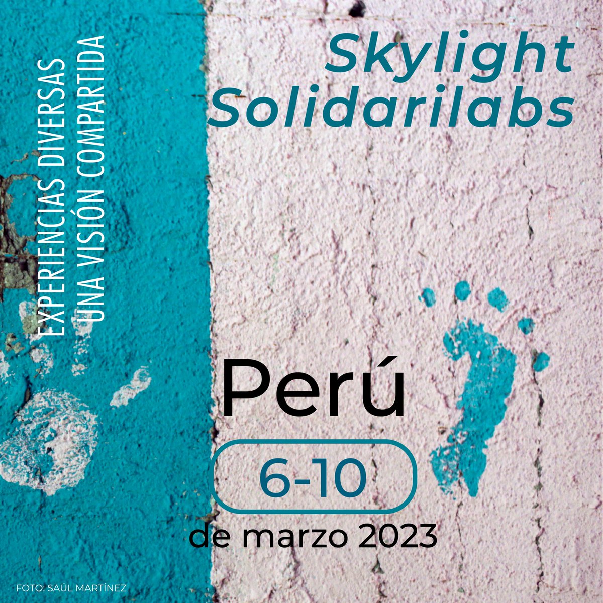 SKYLIGHT SOLIDARILABS PERÚ
Última oportunidad para postular al Skylight SolidariLabs Perú, un evento de 5 días que reúne a cineastas, fotográfxs, artistas y defensorxs/activistas de DDHH y el medio ambiente en diferentes regiones
skylight.is/es/solidarilab…