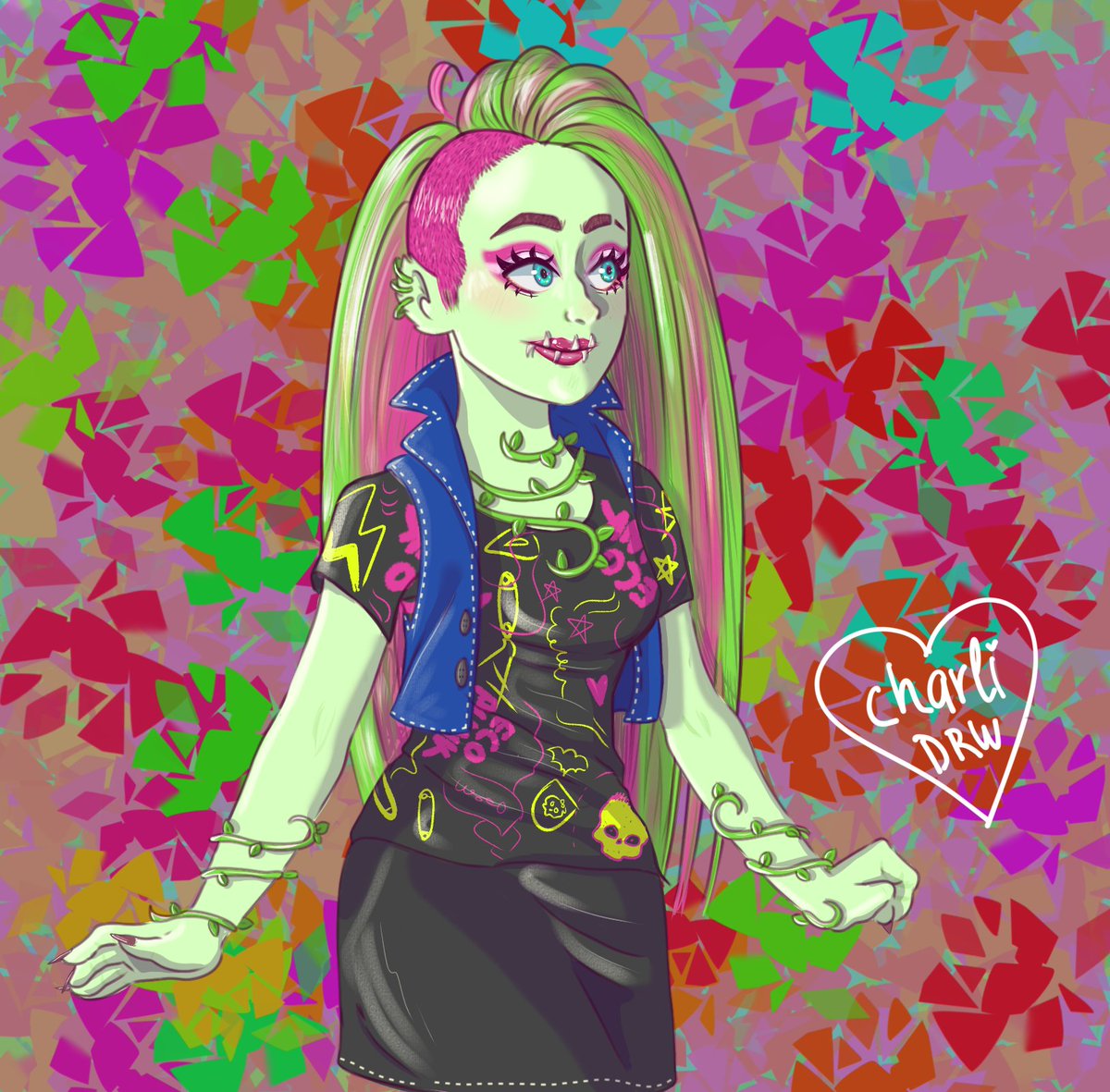 charlidrw's tweet photo. después de Toralei, Venus es mi monster high fav ♡
#MonsterHigh #fanart https://t.co/6qjZBlvuE1