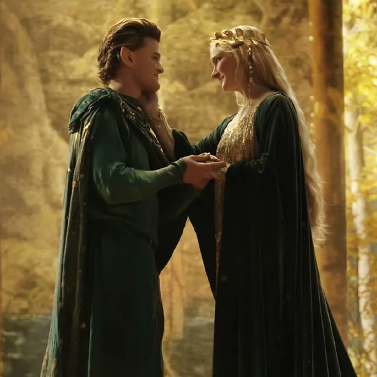maika_rguez's tweet photo. Elrond y Galadriel, amistad a través de los siglos 🤩. Qué magnífica 
#LosAnillosDePoder 
#TheRingsOfPower https://t.co/vd3aZJhc31