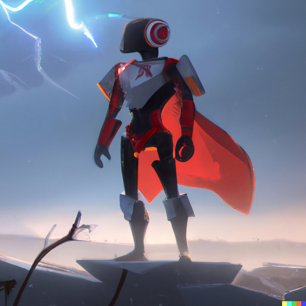 RobotMultiverse's tweet photo. Robot or Super Hero?
AI❌ART
Artist collaboration with an AI, Dall•E
#ai #robot #midjourney #digitalart #aiart #generativeart #robotics #aiartist #machinelearning #midjourneyart #nftcommunity #nftlove #robothero #superhero #robotsuperhero #art https://t.co/3mma7inKj0