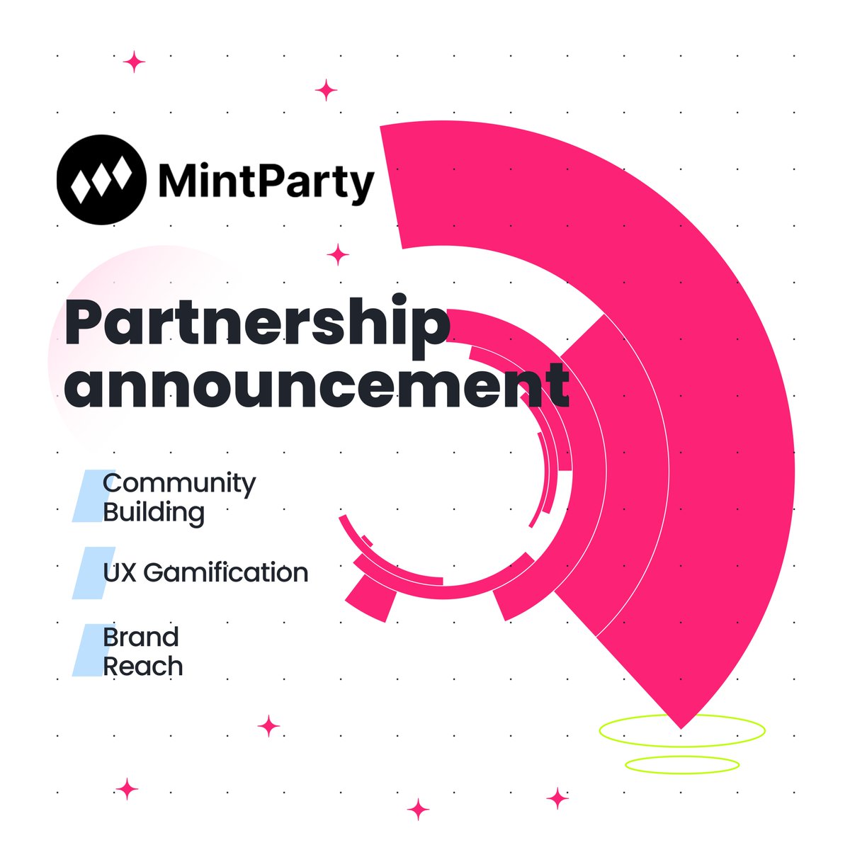 rarecandyxyz's tweet photo. We're thrilled to announce we're joining forces with a @tryrollhq ecosystem partner, @MintPartyXYZ to spark a series of fun and rewarding campaigns around the $RCDY token! 🍬🎮

Stay tuned for the first campaign! 🚀 https://t.co/GaMvLTigCh