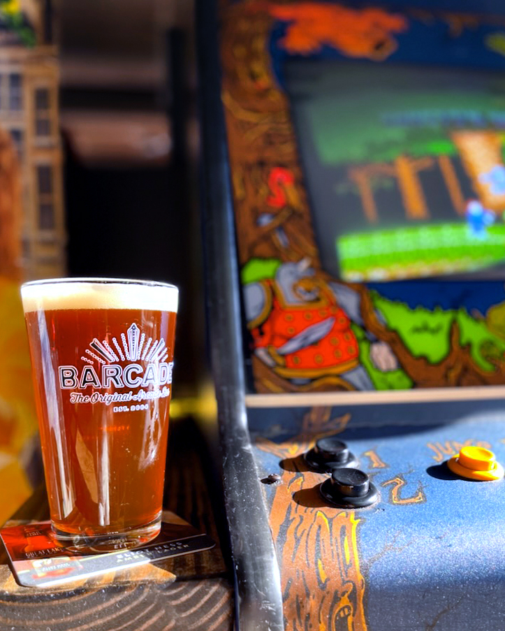 barcadenewark's tweet photo. FALL BEER IS HERE! Oktoberfest and Pumpkin beers are now on tap at ALL nine Barcade locations!! Here in Newark, we're pouring: @LancasterBrew's Baked Pumpkin Ale (pictured here), Schlafly's Pumpkin Ale, and Alesmith's Oktoberfest. #Barcade #Newark #NJ #Beer https://t.co/JNqA7aNfXR