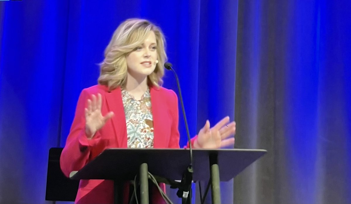 Bruce_McCoy's tweet photo. “Who would you be if you were free in Christ? You would be the you God meant for you to be when He thought you up” (Katie McCoy at Union U Chapel, 9/2/22). @blondeorthodoxy @TexasBaptists #PerfectDaughter https://t.co/If5N87n08N