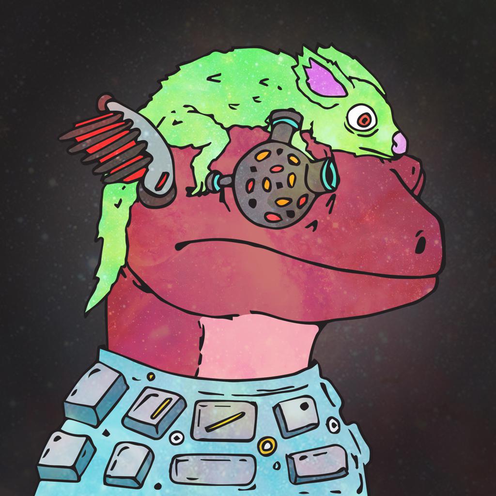 fluboss's tweet photo. The Geckos are taking off! 🚀 
Congrats to the whole team and community! Truly a special collection for me. The Gecko on the left is my first NFT I ever bought, and the art of @Gossip_Goblin is just so iconic and inspiring!
@GalacticGeckoSG https://t.co/z279iHkHGB