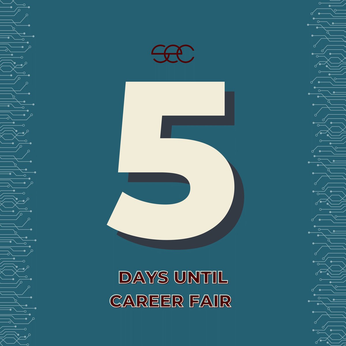 TAMUsec's tweet photo. The Engineering Career Fair begins in 5 DAYS! The countdown has begun and everyday until the Career Fair we will be posting tips on how to be at your best during the fair! Today's tips include how to use the Career Fair website and the Career Fair Plus platform. https://t.co/SKtE9KwB1s