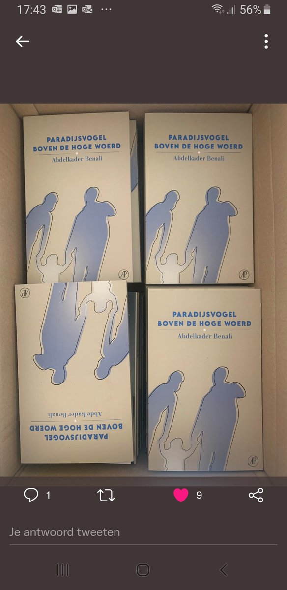 Zoals collega @DOCKTjitske vandaag zei; 'deze roman is ook heel interessant voor sociaal werkers' <a href="/StichtingDOCK/">DOCK</a> <a href="/SociaalWerkNL/">Sociaal Werk Nederland</a> <a href="/abdelkabenali/">Abdelkader Benali</a>