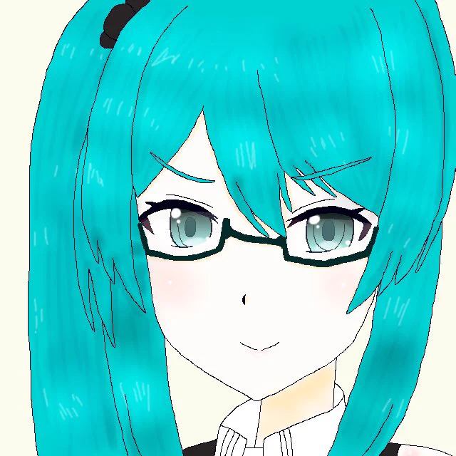 クリスタを使うようになる前はこんな感じのイラストを描いていました#すずあーと#アカリギャラリー#まひろあーと#詩子あーと 