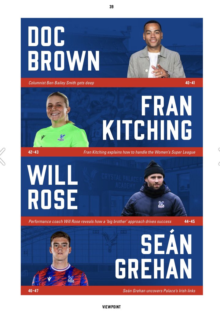 WilliamNRose's tweet image. Fortunate enough to get to share a little deeper insight into our departmental approach in the recent match day programme.

Very lucky to be apart of such a forward thinking department within such an ambitious club - putting humans first.

South London &amp;amp; Proud.