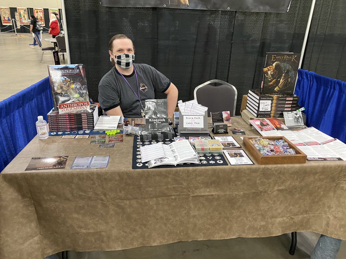anthroposgames's tweet photo. Opening hour @SanJapan in the “Indie Gaming” arena in Hall 3‼️ Chilling with @NomnivoreGames and @WYRDWARP for the next three days! https://t.co/sbwRNVz0Sv