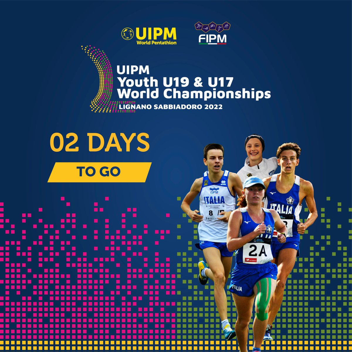 Federpentathlon's tweet photo. -2 giorni...
Uipm 2022 #Youth U19 & U17 World Championships di Lignano Sabbiadoro๐ฎ๐น #pentathlonmoderno #fipm #mpwch https://t.co/7r0fzP0J1a