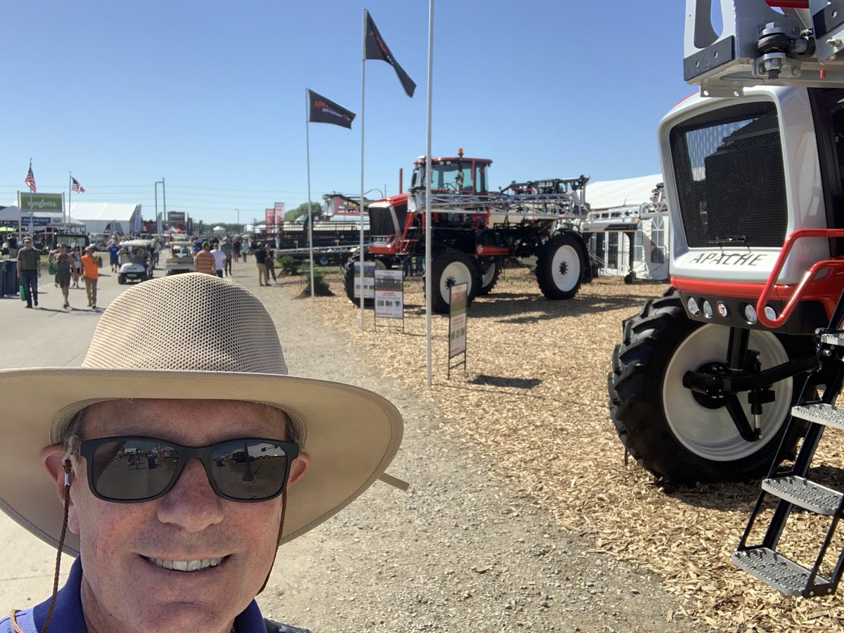 Lots happening <a href="/FPShow/">Farm Progress Show</a> in Boone, IA this week!  <a href="/Titanovalaser/">Scott McLaughlin</a> Great day for sharing #lasercladding with new customers. <a href="/AWSHQ/">AWS.org</a> <a href="/McLaughlinScott/">Scott</a>