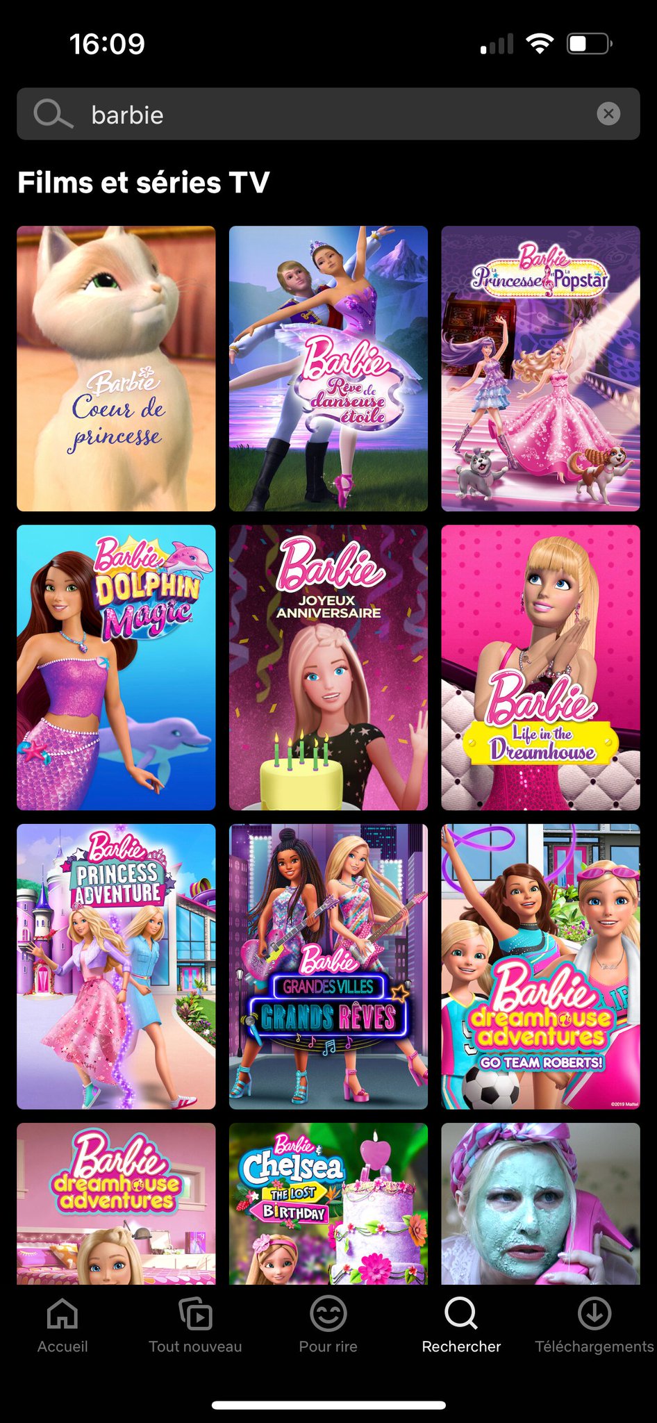 Barbie films netflix hotsell
