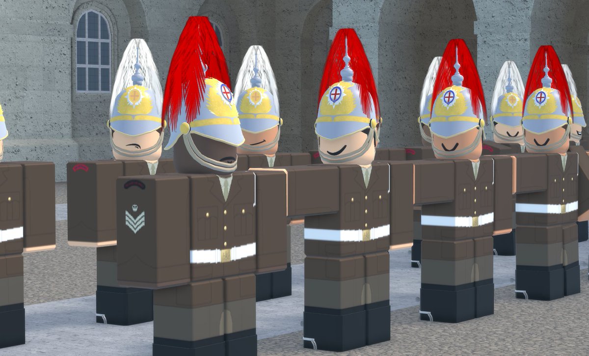 This afternoon, the Household Cavalry attended a mounted inspection rehearsal, this helps serve as an introduction for newer troopers.