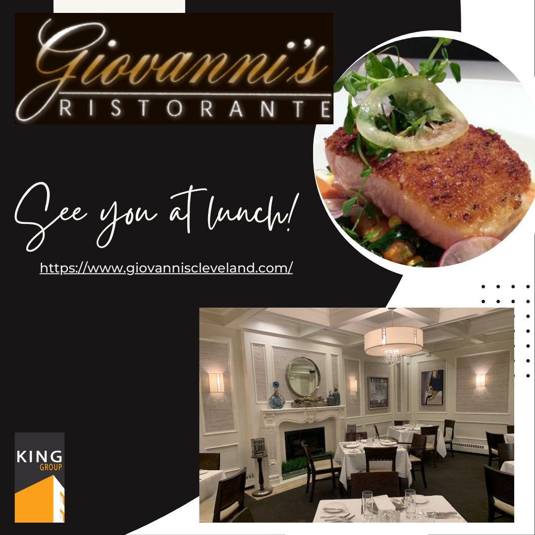 #Lunch at Giovanni's Ristorante...Hope to see you there!