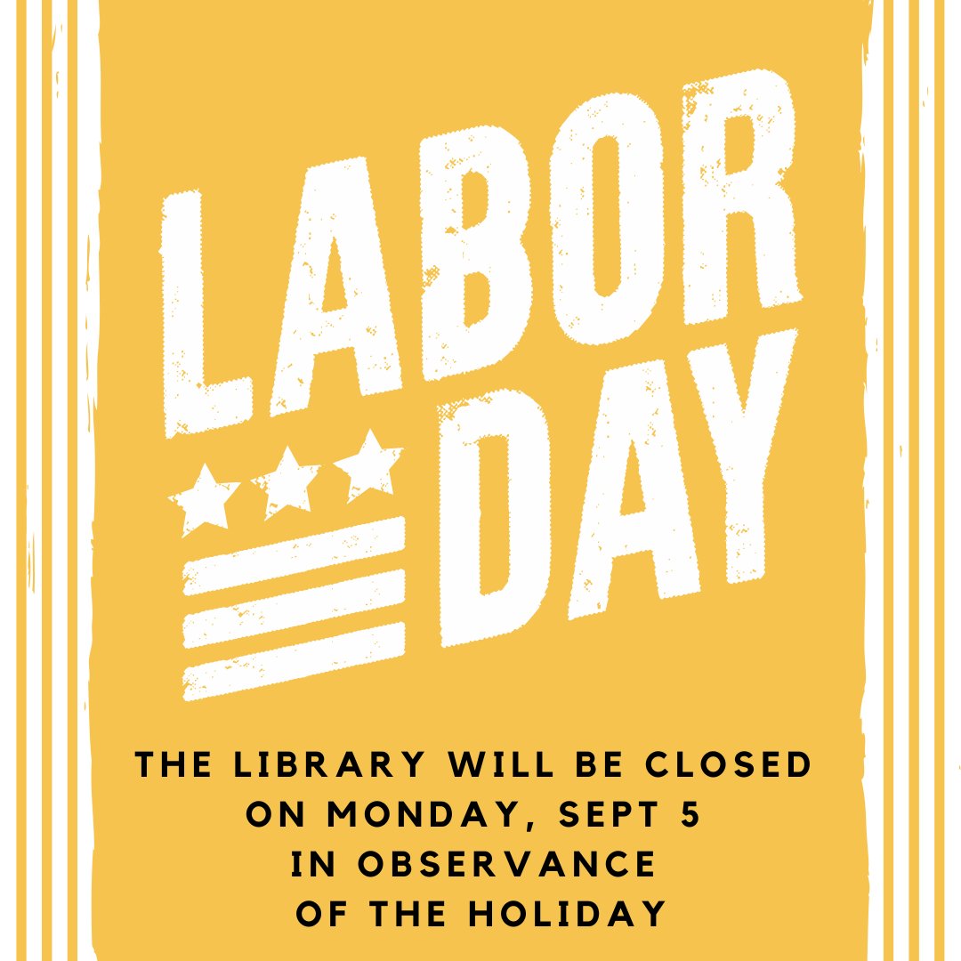 The library will be closed on Monday, Sept 5 in observance of Labor Day.  You can access resources online at marian.edu/library