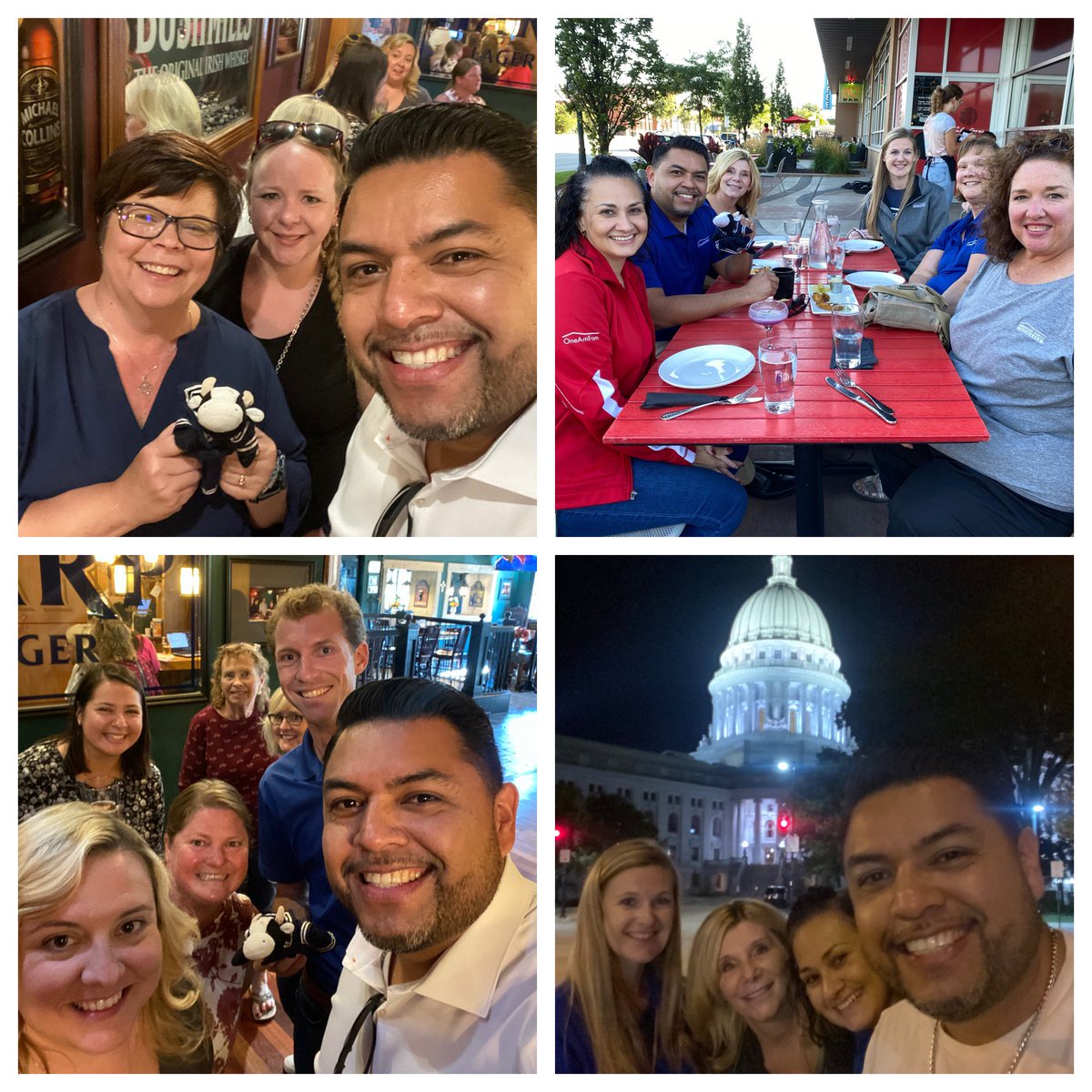 CeezMor's tweet photo. It was good to be back visiting the @amfam mothership!! There are some things that canโt happen over zoom. ๐๐ฝ@MicheleWingate for an energizing week! โค๏ธ #teamWINgate #iwork4amfam https://t.co/tH1z3Rha0G