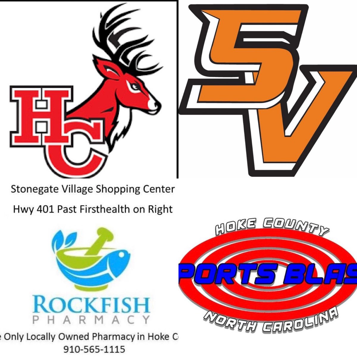 BigHalNunn's tweet photo. The Hoke County Bucks (1-1) travel to Hope Mills tonight to take on the South View Tigers (0-1) 7:30pm Follow Sports Blast page on Facebook for LIVE ACTION, scores and updates. Sponsored By Rockfish Pharmacy!! #910Preps #HSOT #Run910 #NCHSAA #HighSchoolFootball https://t.co/6FDfiUUqBM