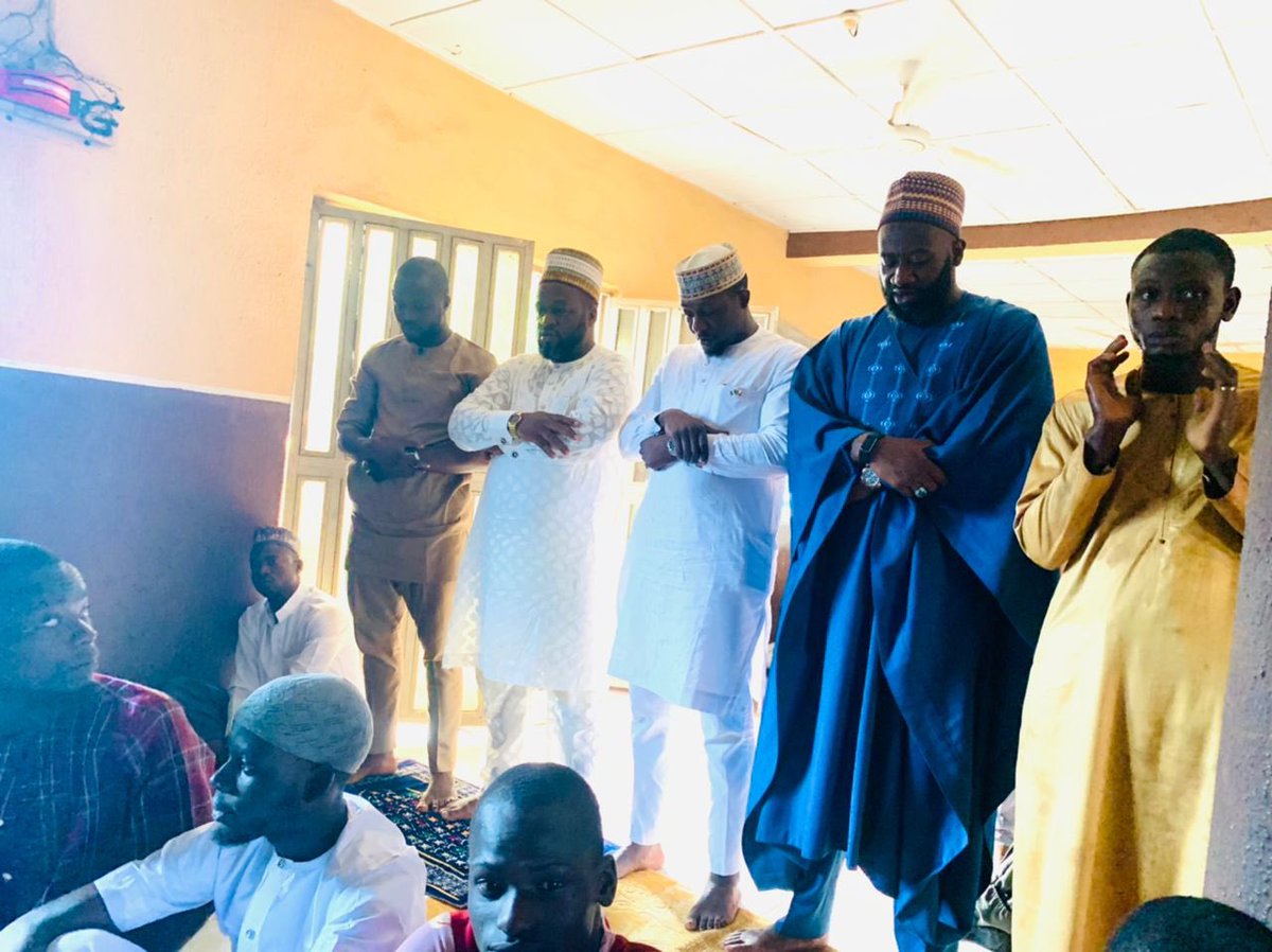 MuktarShagaya's tweet photo. I observed Jumu’ah Prayer at Ipata-Oloje Central Mosque.
May Allah SWT answer our prayers today and forever. Jumu’ah Mubarak. https://t.co/zadJceNxgp