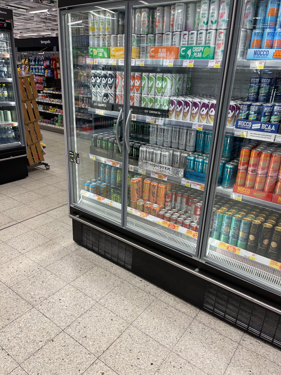 Påfyllt på ICA Kvantum Värtan.. PANG PRISER!! 2 för 32:- 🥤🥤