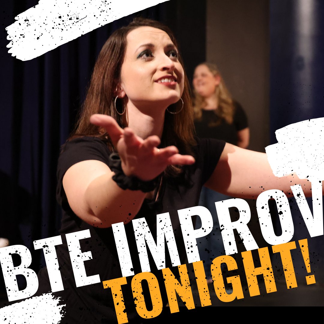 TONIGHT!! BTE improv is back for their second season! $10 presale ends at 6pm, but $15 tickets will be available at the door right up until 7:30! Hope to see you there🤪🍷✨
bte.org/improv || 570-784-8181