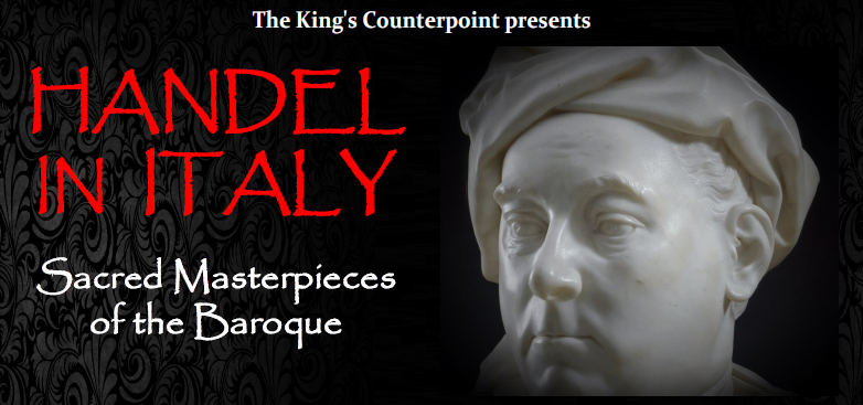KingsCountrpnt's tweet photo. HANDEL in ITALY - only TWO WEEKS AWAY! Featuring Handel's incredible "Dixit Dominus" and so much more.  KCP presents Chamber Ensemble VOX REGIS &amp; the NC Baroque Orchestra - a concert of sacred choral masterpieces you won't want to miss! - https://t.co/wNysxo9CT7 https://t.co/EiJAh6QSt3