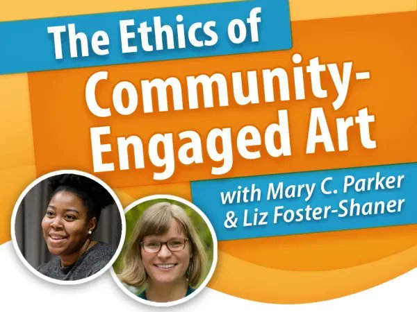 PGHArtsCouncil's tweet photo. On Monday, September 19th, we're discussing ethical community engagement in the arts! Join Liz Foster-Shaner &amp; Mary C. Parker,  applied theatre pros, as they hold space for artists to dive into how to engage with communities without causing harm. Register: https://t.co/eXKnXbeEEJ https://t.co/KFCgSCidOZ