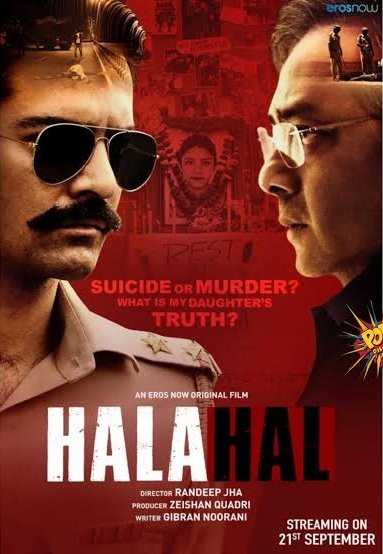 One of the finest thriller in recent times #Halahal (2020) by @Randeepjha, ft. @BarunSobtiSays @SachinSKhedekar and @manurishichadha, now available on the @ShemarooEnt YouTube channel. Link: youtu.be/fyA-iOFZzeY @onlyzeishan @gibrannoorani @piyushputy @onlytaranbajaj