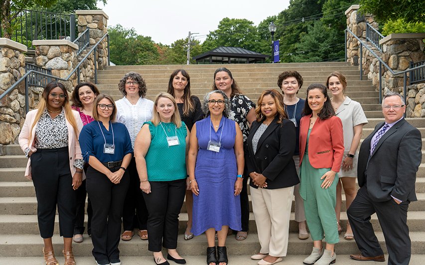 CurryEdu's tweet photo. The Curry College community proudly welcomes our newest faculty members to campus for the 2022-2023 academic year! 

Read the story: https://t.co/rHsfdOfeY3 https://t.co/kCd3Puyep1