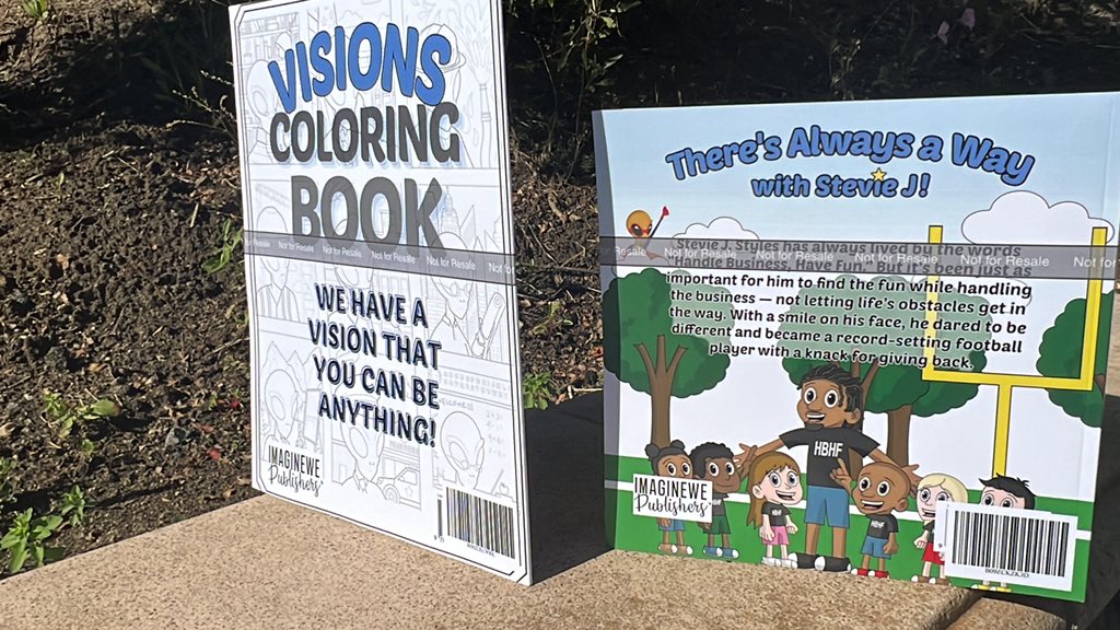 StevieJohnson13's tweet image. Just received a couple extra copies of my children’s book. Tag a friend with children and follow my creative partners @cr3_author and @ZRMcCabe for a chance to win. #HandleBizHaveFunClub