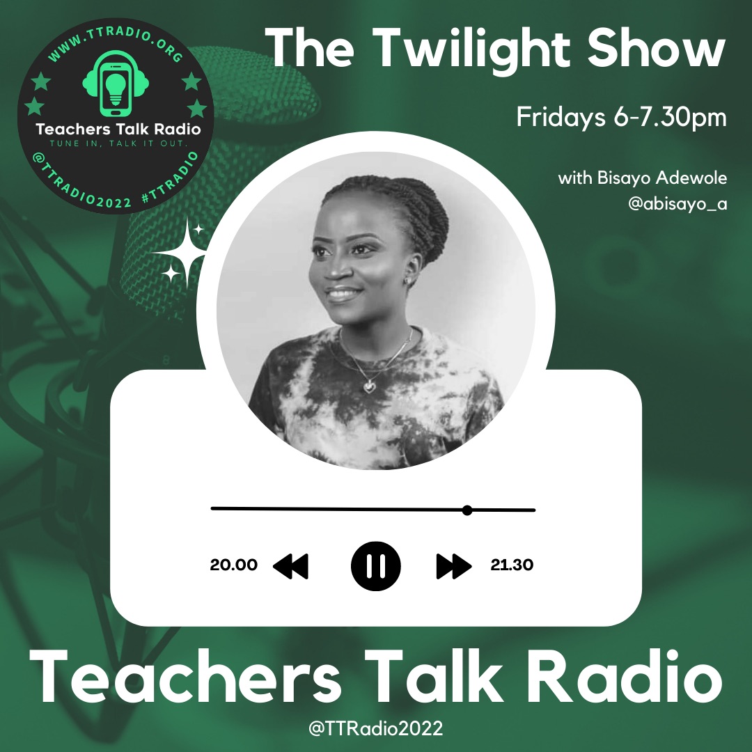 One hour until the Twilight Show with @abisayo_a! Tune in. Talk it Out! #TTRadio