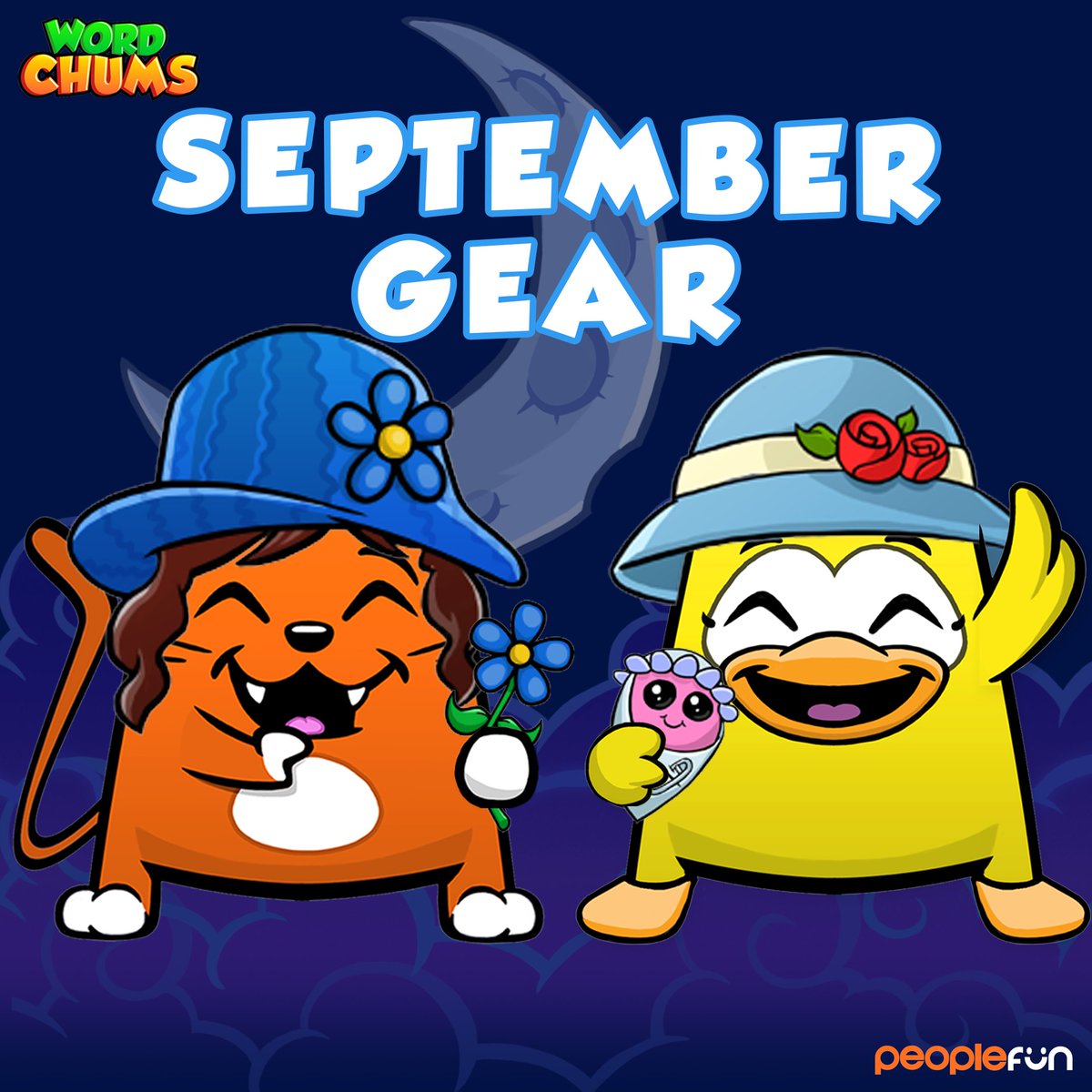 WordChums's tweet photo. September gear is here! Let us know what you’re wearing this month! https://t.co/v7vVz7n7s6