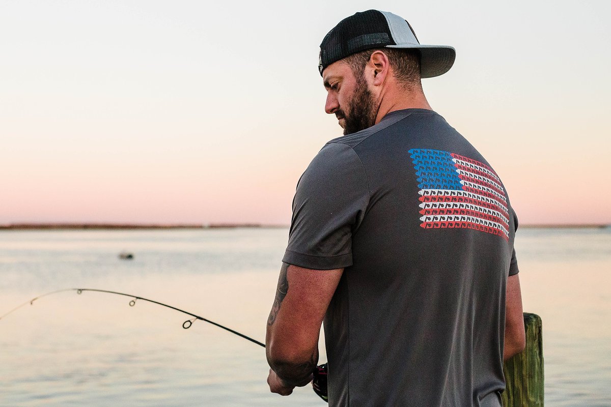Big Daddy's US Flag shirt is a great way to rep the land of the free in style. On top of that, since they are made from premium UPF 50 material, these tees are perfect for staying cool, dry and protected during any activity!

Shop Now: bit.ly/3gYp89k 
#BigDaddyRodRacks