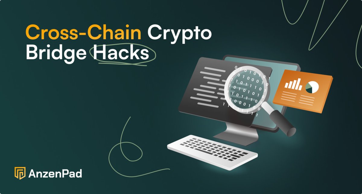 ❗️ We frequently hear of various #crypto platforms and cross-chain #token bridges that have been #hacked. @AnznenPad provides unique project protection and audit system for startups seeking to raise funds through #IDO or our #crowdfunding platform. DM us if you need assistance.