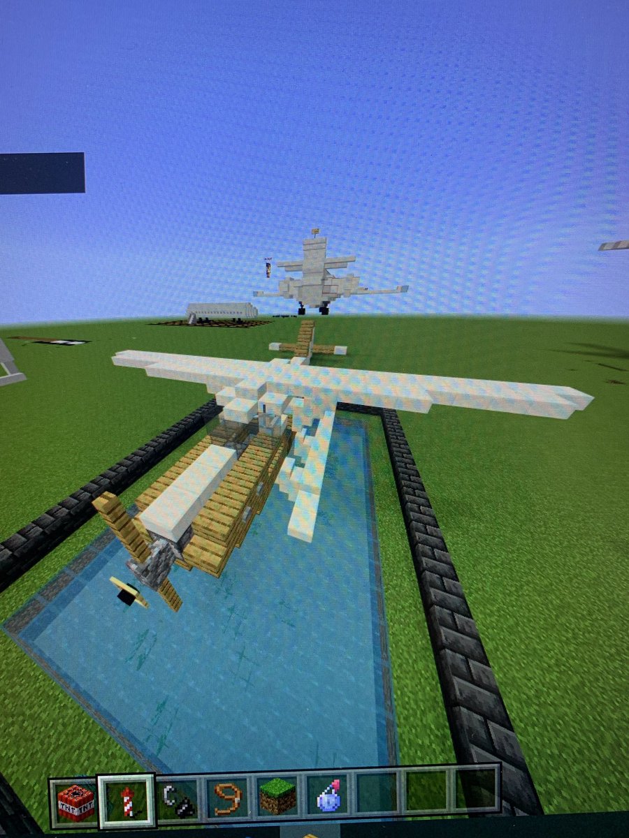 JuncoScience's tweet photo. Happy Friday. It’s a great day to study aviation from one side of Broward to the other. Cypress bay aviation club is out educating and recruiting while @JRickardsMiddle is building aircraft in Minecraft. Awesome 👏 #FlyhighGAI https://t.co/Es0TOOQS2f