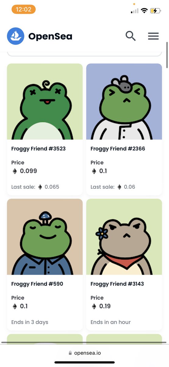 Frens… it’s happening. Hurry! <a href="/FroggyFriendNFT/">meena</a> Froggy Friday! 🔥 🐸