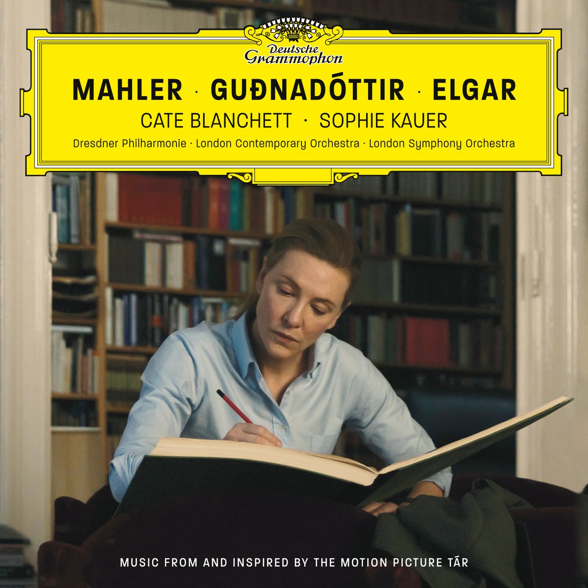 DGclassics's tweet photo. We present @hildurness’s new film project – a concept album for TÁR, premiered yesterday at @la_Biennale, starring Cate Blanchett and written and directed by Todd Field. 💿 → https://t.co/PhUTkABNMI
🤔 The cover is inspired by another famous DG cover, what is it? Comment below! https://t.co/EaI2cD2M83