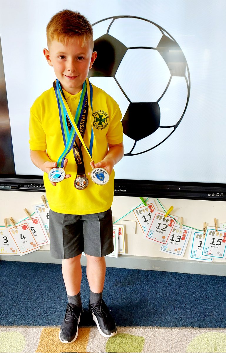 KnightsridgePr1's tweet photo. We are extremely proud of this pupil who has been scouted and offered a commitment to a football club to join their pro youth team. He very confidently explained his achievements to the infant area classes today. Perseverance leads to success, congratulations!⚽️🌟
@MissMuirKPS https://t.co/J4YTjOjxBm