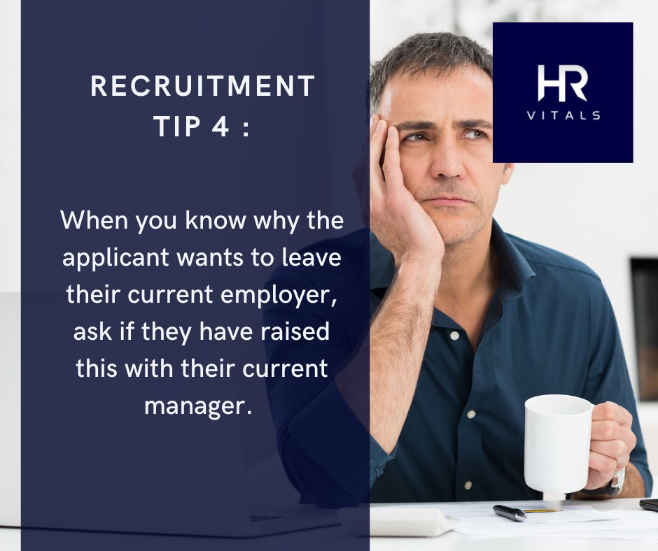 HRVitals's tweet photo. How many of you have done this?

I know that you wish there was a way of trying to prevent this. The previous tips will help, but you also need to ask if they have raised their concerns with their current boss.

#recruitment #automotive #hrvitals #garageowners https://t.co/bdfDatxbMt