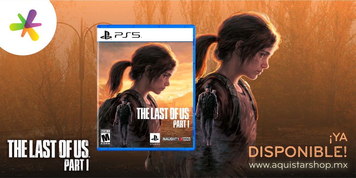 AquistarMX's tweet photo. Revive la historia de Joel y Ellie con #TheLastofUsPartI remasterizado para PS5 🌿

Ya disponible aquí 👉 https://t.co/KKMoFynJmm https://t.co/d0tYSqSMbh